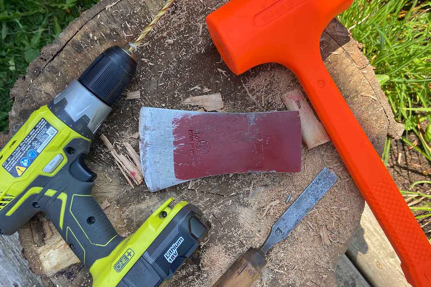 How To Remove An Axe Head With Pics Axe Tool   029 6x4 Head Off Feat 