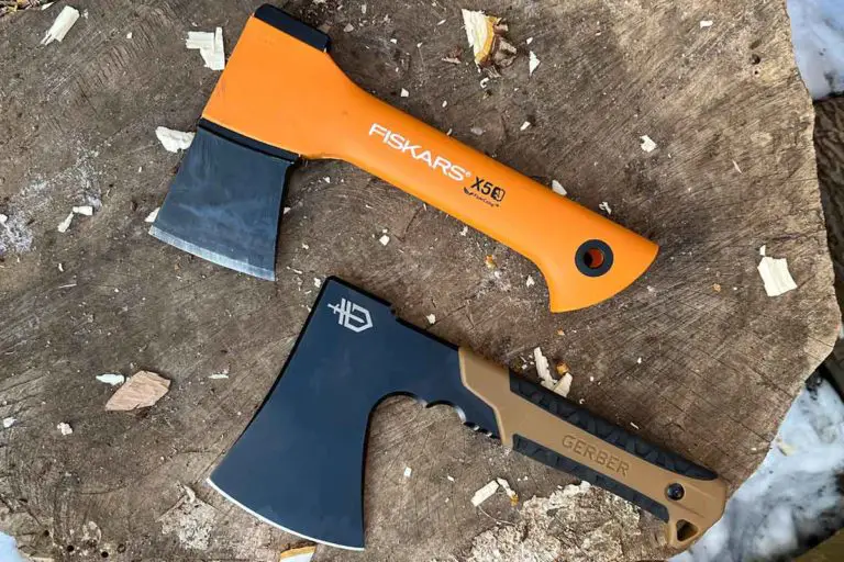 Fiskars X5 vs Gerber Pack Axe (Why the X5 wins every time)