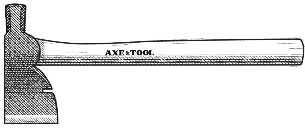 Diagram of a rigger's hatchet